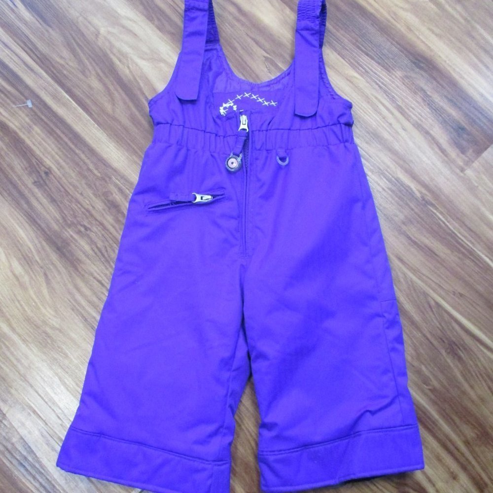 Obermeyer Purple Kids Ski Snow Bib Pants